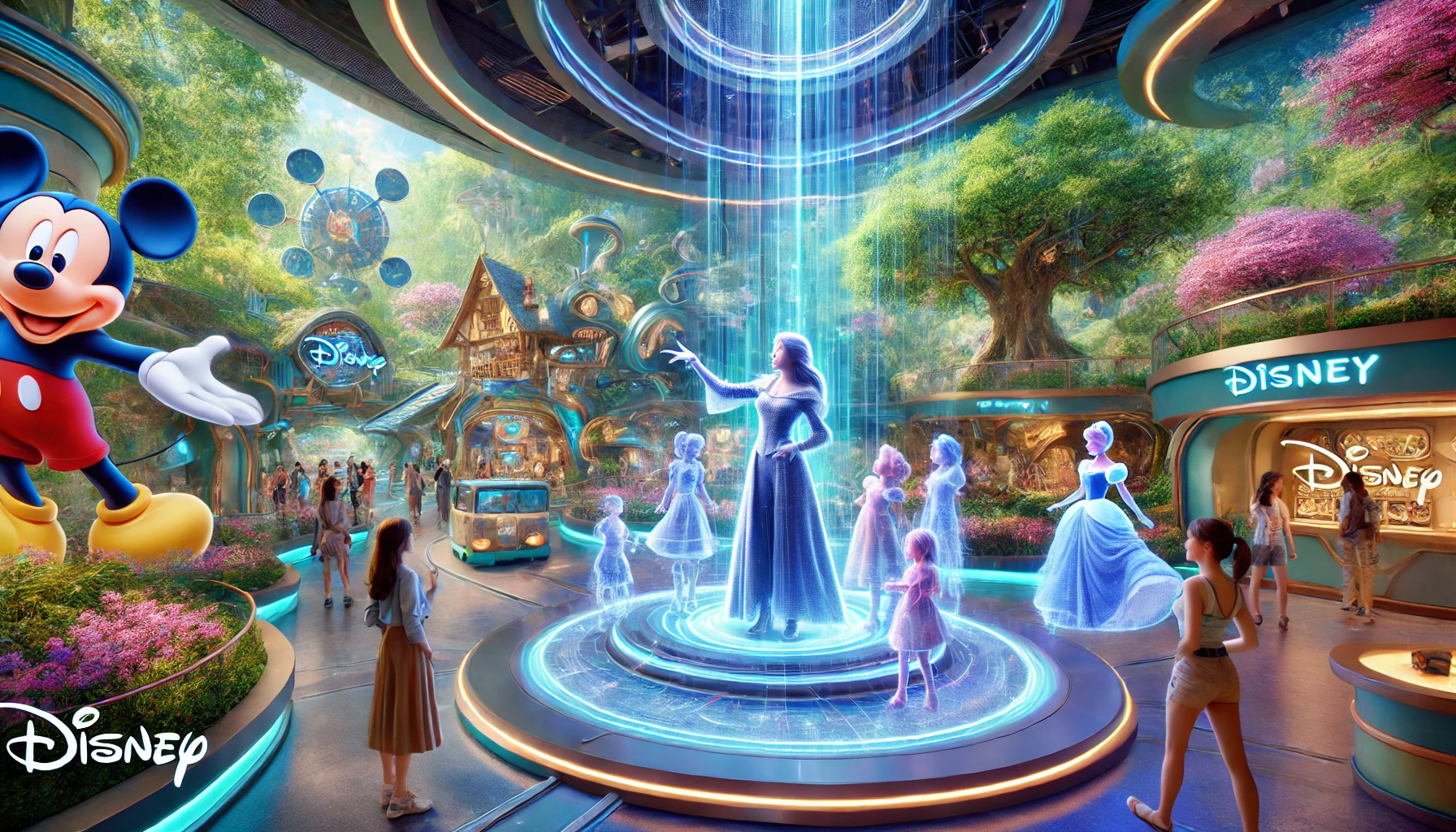 Disney’s Holographic Characters Bring Magic to Theme Parks: A New Era of Immersive Entertainment